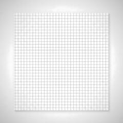 Graph Paper Texture, White Grid Background