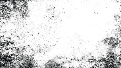 Black and White Grunge Texture with Dust Specks.