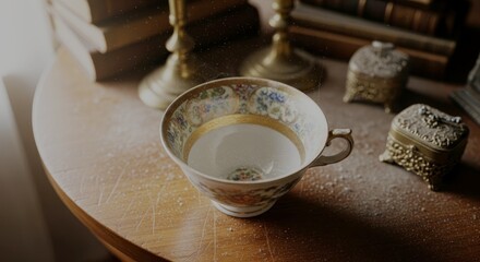 porcelain cup of tea
