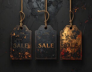 Discount Tag Black Friday Concept