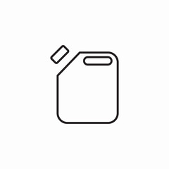 handle oil container icon sign vector