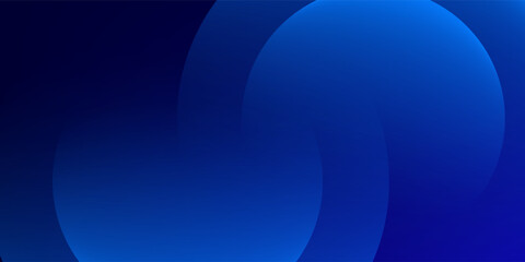 Abstract blue geometric background. Dynamic shapes composition.