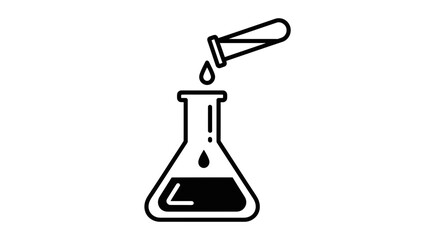 test tube with liquid