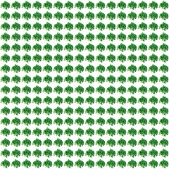 seamless pattern with dark green leaves