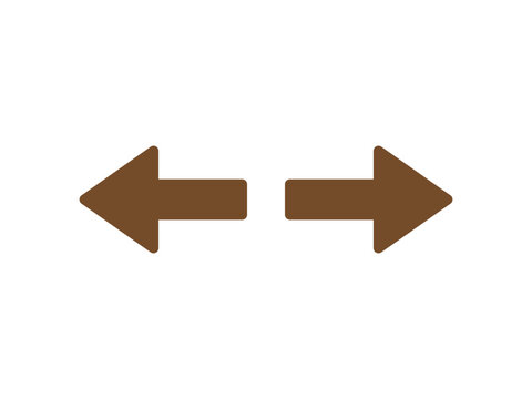 right left arrow icon