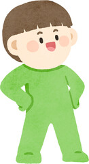 귀여운 남자아이 캐릭터
