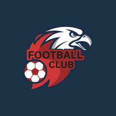 Professional Football Club Logo &ndash; Bold Sport Team Crest & Modern Emblem.