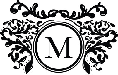 Single Letter Monogram Logo