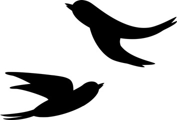 silhouette of a bird