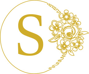 Modern Geometric Text Logo Vector