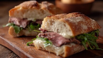 roast beef sandwich, pork, meat, cheese, chicken, lunch, breakfast - Powered by Adobe