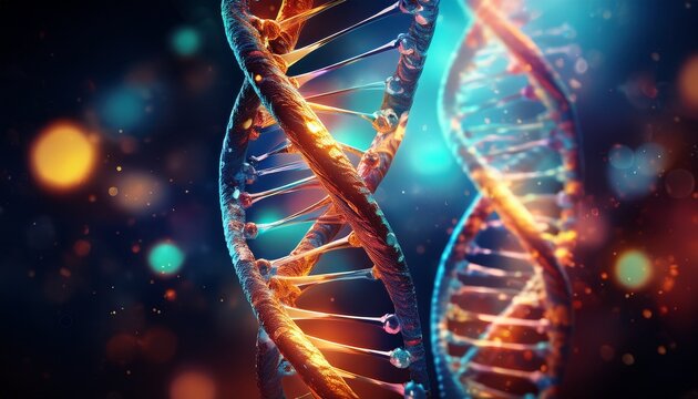 dna helix background
