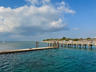 Floating docks in Indonesia 