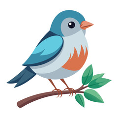 birt sitting on a branch