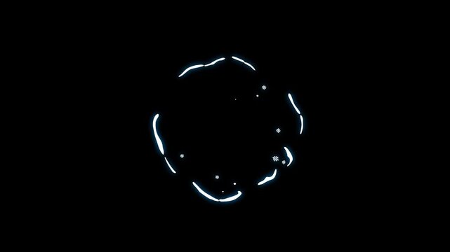 Cartoon water splash explosion FX with smoke puff burst, glowing spark shine neon flash, and comic style hand drawn light energy boom pre-rendered alpha channel 2D animation on black background 4K
