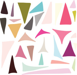 Set art & Illustration of aesthetic shapes