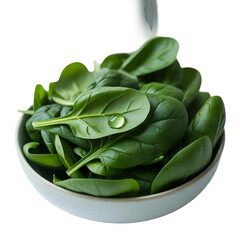 fresh spinach in a white bowl on a white background (4).png