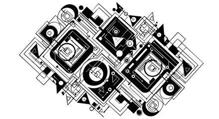 vector illustration of an abstract background