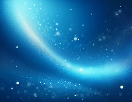 abstract blue gradient background with shimmering light particles and smooth radiant glow for modern digital design