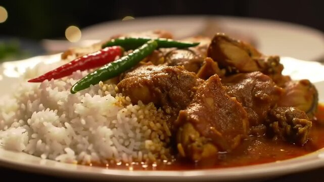 Chicken Curry with Rice
