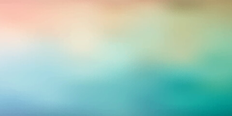 Abstract illustration of blue, orange and red through the tiny glass background