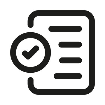 Professional Exam Results icon representing survey feedback, assessment, analysis, and performance data