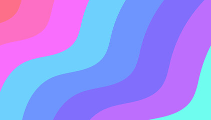Pastel Wavy Stripes Pattern: Soft, Dreamy Abstract Background for Artistic Projects & Delicate Visuals