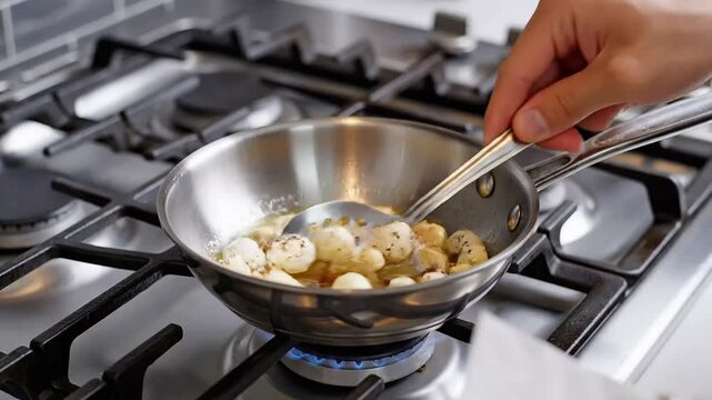 Preparing delicious Indian biryani in a modern kitchen with aromatic spices and fresh ingredients showcasing culinary traditions and cultural richness