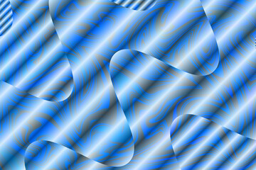 textured blue abstract background with dynamic gradient stripes and wavy liquid grain. modern futuristic noise design