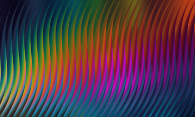 Vibrant and dynamic abstract background featuring a spectrum of colors and curved lines creating a mesmerizing effect