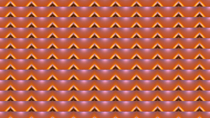A vibrant seamless abstract pattern features rows of glowing orange and pink V shapes creating a modern geometric texture. This high quality repeating background is ideal for web design packaging 