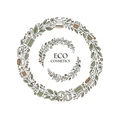 Eco Cosmetics Natural Beauty Logo