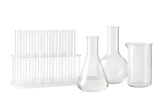 test tubes with chemicals