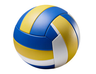 Fototapeta premium Volleyball Ball Isolated on White Background with Full Depth of Field