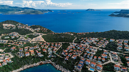 Kaş district of Antalya. Peninsula, marina.