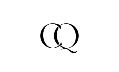 CQ initial letters, Monogram logo