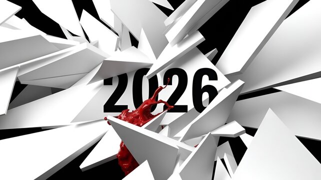 3d render of an abstract background with arrows