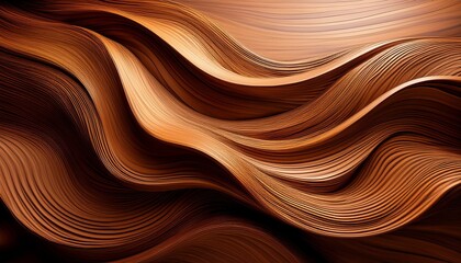 abstract wooden waves design brown tones elegant backdrop for creative projects and design resources