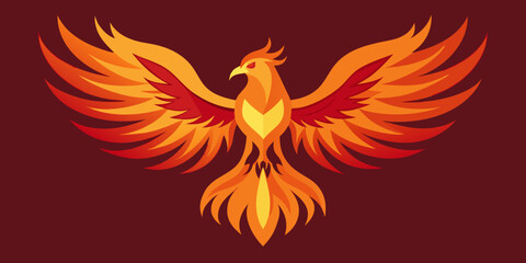 vector illustration of an eagle