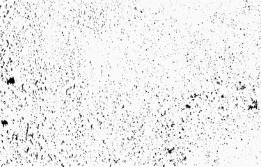 Grunge texture vector design featuring a rough surface with scattered black spots and speckles against a white background