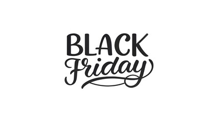 Black Friday Sale Typography Design