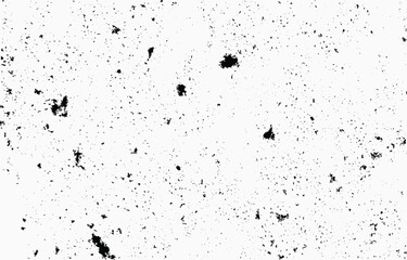 Grunge texture vector design for background and graphic projects providing a distressed and artistic look with black speckles on a white background