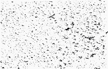 Grunge texture vector featuring random black speckles on a white background suitable for creative design projects and artistic applications