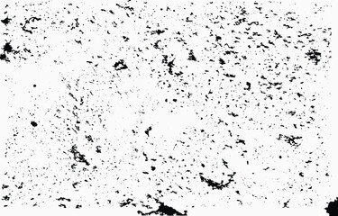 Grunge texture vector showcasing a distressed, worn surface with a mix of dark spots and splatters against a light background for design projects and creative uses