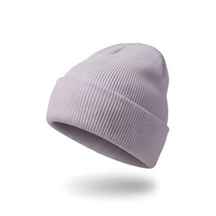  beanie hat is showcased against a pristine white background for design mockup purposes