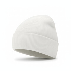  beanie hat is showcased against a pristine white background for design mockup purposes