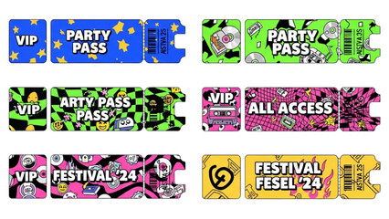 Festival VIP Party and All Access Passes Collection for Exciting Events