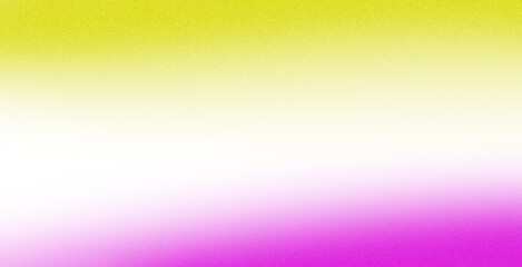 A pixelated abstract background transitions from bright yellow-green to white and then to vibrant...