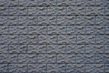 Decorative Tile on Wall as Relieved Background in Minimalist Design