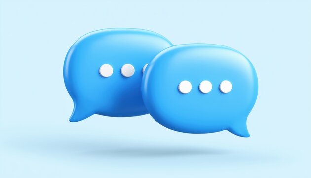 Chat And Speech Bubble Icon On Top Of Chatbox Symbol. This Image Shows A Chat And Speech Bubble Icon Appearing On A Chatbox Symbol. - Powered by Adobe